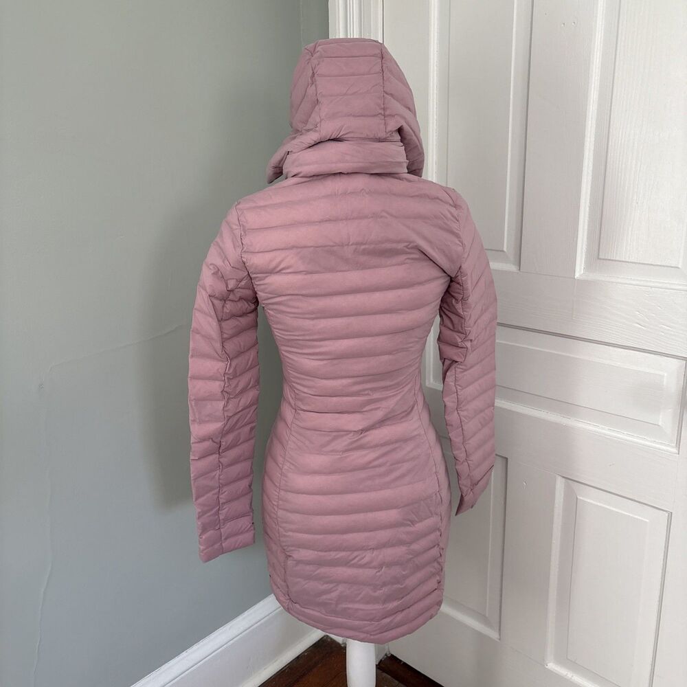 Lululemon Pack It Down Jacket Coat Puffer Pink Taupe Women's Size 2 - Picture 4 of 7